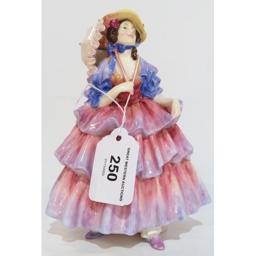 250 - A Royal Doulton figure The Hinged Parasol HN1579