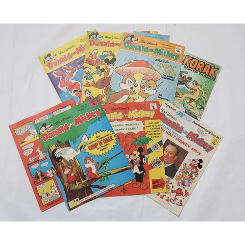 488A - A collection of comics and annuals including Donald and Mickey, Tarzan of the Apes, A Mirror of the ... 