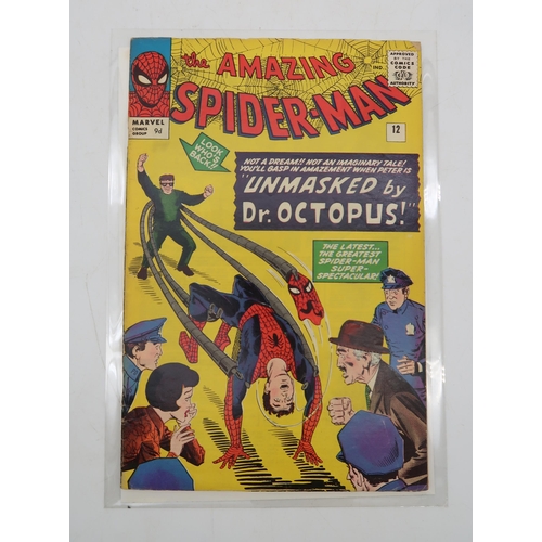 502 - AMAZING SPIDER-MAN #12 (Marvel 1964) 9d, bagged and boarded