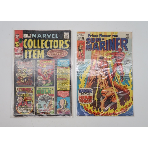 504 - MARVEL SUPERHEROES #13 (Marvel 1968) 25¢, 1st appearance of Carol Danvers (Ms. Marvel) and second ap... 