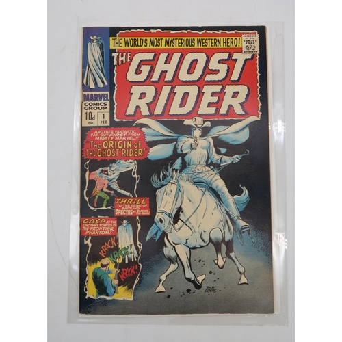 514 - THE GHOST RIDER #1 (Marvel 1967) 10d, bagged and boarded