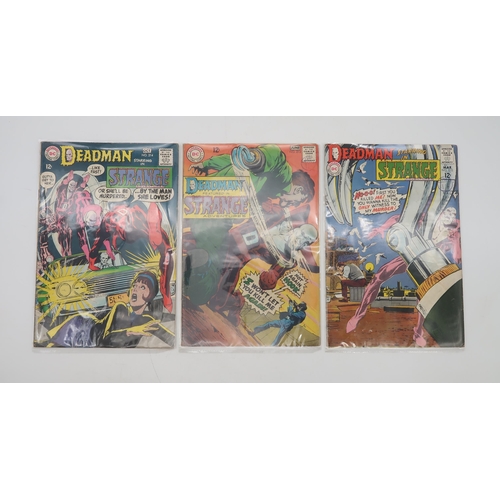 518 - A collection of DC & CDC comics including Swamp Thing #1, 6, Justice League of America 60, Metam... 