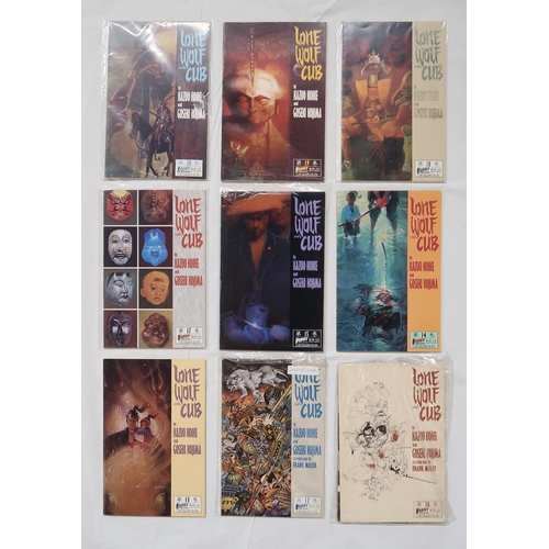 520 - LONE WOLF AND CUB (1987) #1-15, 17-26, 28, 32, with cover art by Frank Miller, Bill Sienkiewicz, Mat... 