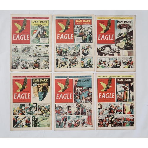 522 - EAGLE VOL. 2 (1951) missing 9, 43, 44, 45, EAGLE VOL. 3 (1952) missing 1, 4, 5, 7, 8 (96)