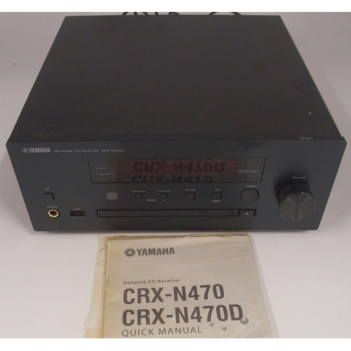 448 - YAMAHA CRX -N470 D Network CD Receiver (af)