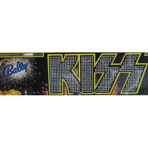 540 - KISS - pinball display panel.Kiss (often styled as KISS) is an American rock band formed in New York... 