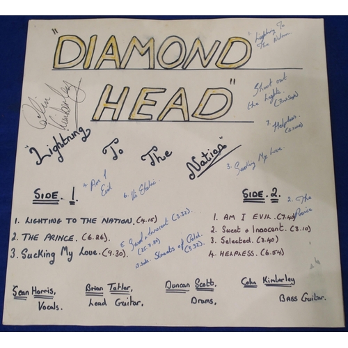 543 - DIAMOND HEAD a collection of rare vinyl releases to include 