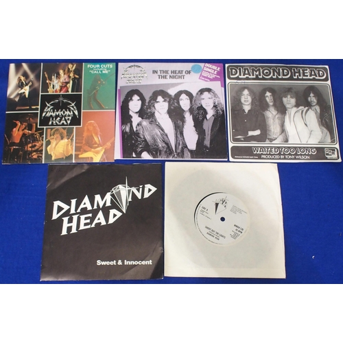 543 - DIAMOND HEAD a collection of rare vinyl releases to include 