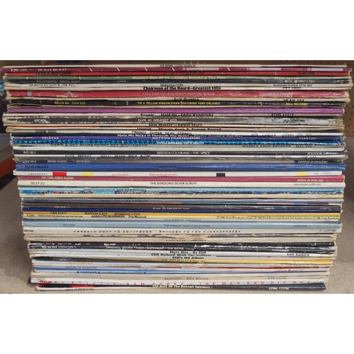 548 - VINYL LP RECORDS a box of rock, soul, pop, rock n' roll, soundtrack vinyl records with The Kinks - S... 