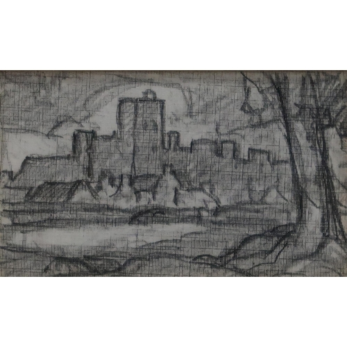 1000 - *WITHDRAWN* ERNEST ARCHIBALD TAYLOR (SCOTTISH b.1874) KIRCUDBRIGHT Pencil on paper, 6 x 10cm... 