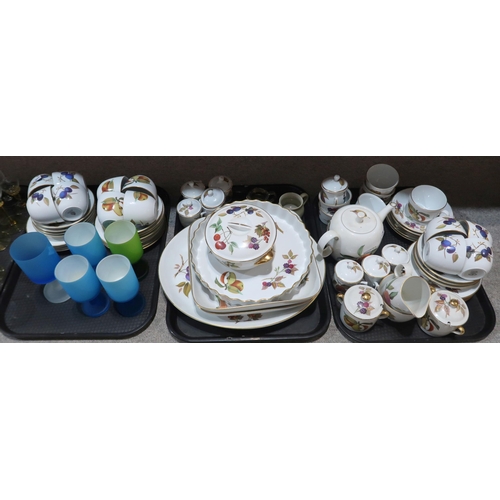 135B - An assortment of ceramics and glassware etc