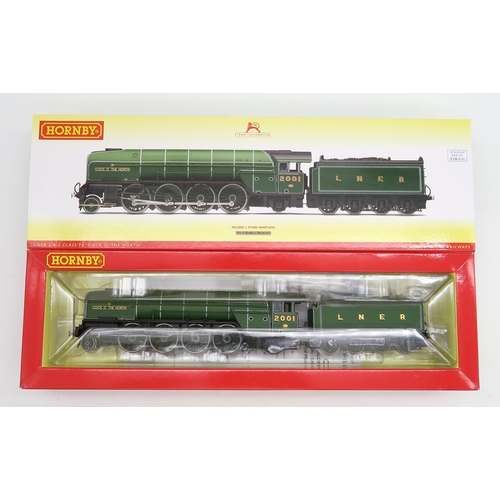 319 - Hornby 00-gauge model railway: boxed R3207 LNER 2-8-2 Class P2 