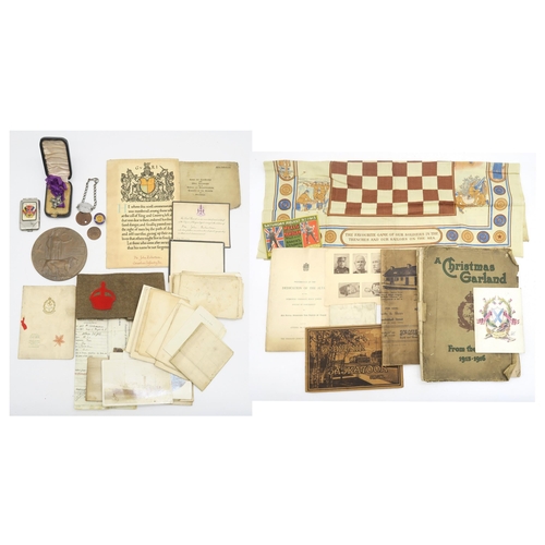 336 - A WW1-period archive of material pertaining to 291254 Pte. James Robertson of the Scottish Rifles, w... 