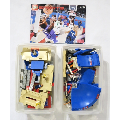 338 - A quantity of Lego, to include 7419 Orient Expedition Dragon Fortress and 4588 Racers Offroad Race T... 