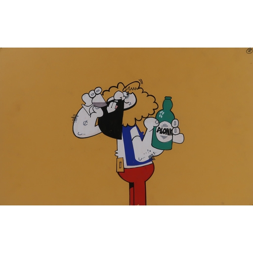 1009 - MALKY MCCORMICK (SCOTTISH 1943-2019) WHEECH Mixed media, 32 x 50cm Together with 5 similar by the sa... 