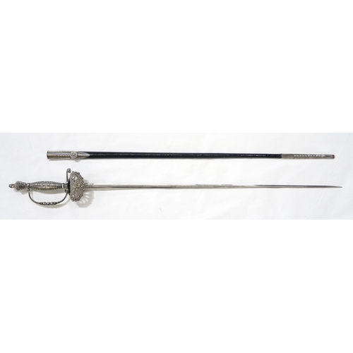 352 - A 20th century court sword, with 