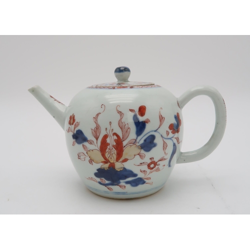 2164 - A COLLECTION OF NEW HALL PORCELAINincluding a silver shaped teapot and stand, a London shaped sucrie... 