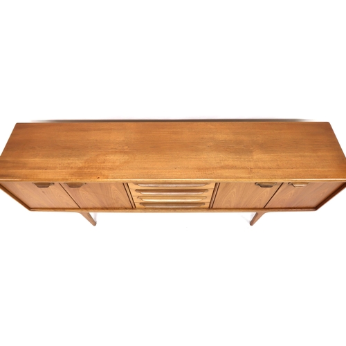 2101 - A MID 20TH CENTURY TEAK JOHN HERBERT FOR YOUNGER SIDEBOARD with four central drawer flanked by pairs... 