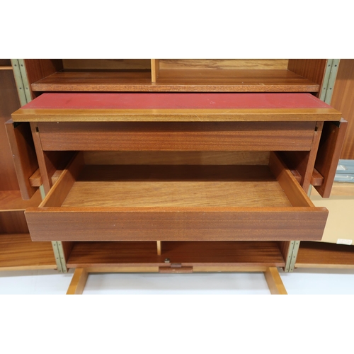 2106 - A MID 20TH CENTURY TEAK VENEERED NEWCRAFT LTD 