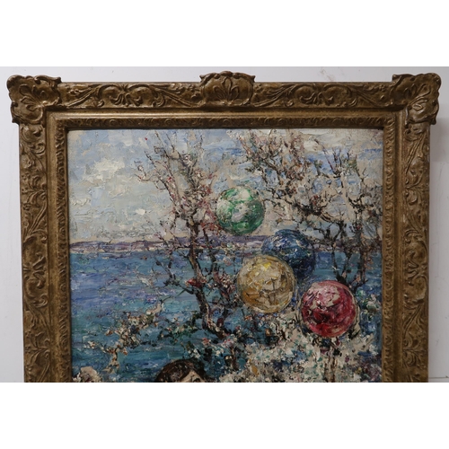 2958 - EDWARD ATKINSON HORNEL (SCOTTISH 1864-1933)BALLOONS, BRIGHOUSE BAYOil on canvas, signed lower right,... 