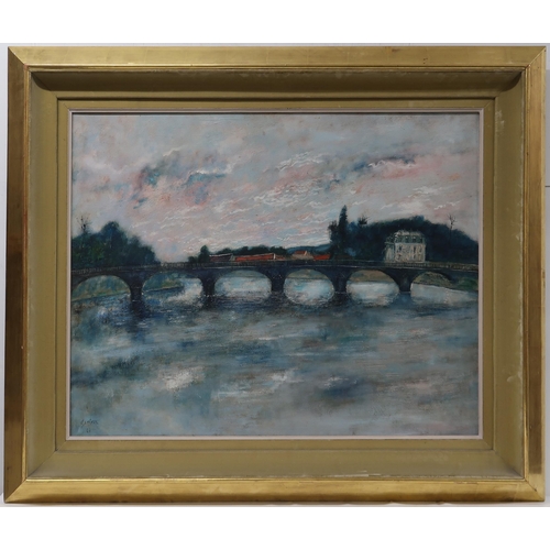 2992 - BERNARD GANTNER (FRENCH 1928-2018)AUDINCOURT, FRANCEOil on canvas, signed lower left, dated (19)67, ... 