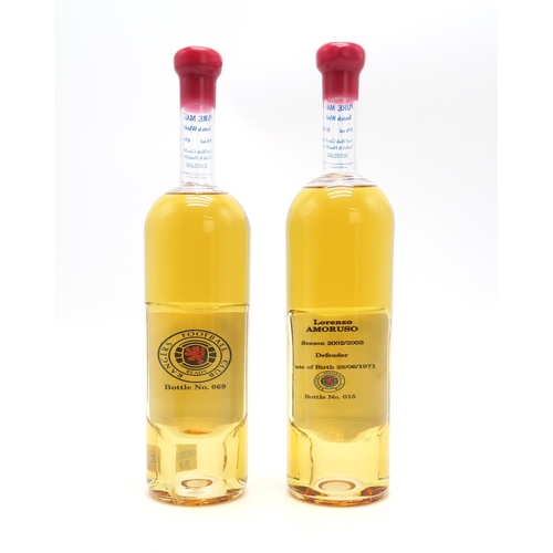 2680B - RANGERS FOOTBALL CLUB Pure Malt Scotch Whisky In A Hand Made Glass Bottle Distilled And Hand Fi... 