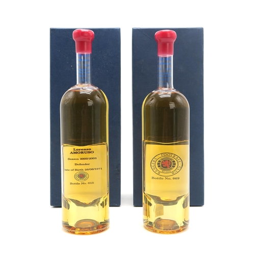 2680B - RANGERS FOOTBALL CLUB Pure Malt Scotch Whisky In A Hand Made Glass Bottle Distilled And Hand Fi... 