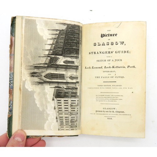 2505 - GLASGOW ANTIQUARIANThe Picture of Glasgow and Strangers' Guide;With a Sketch of a Tour to Loch-Lomon... 