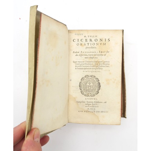 2507 - A COLLECTION OF 17th CENTURY VOLUMES BOUND IN VELLUMCluverii, Philippi Introductionis in Universam G... 