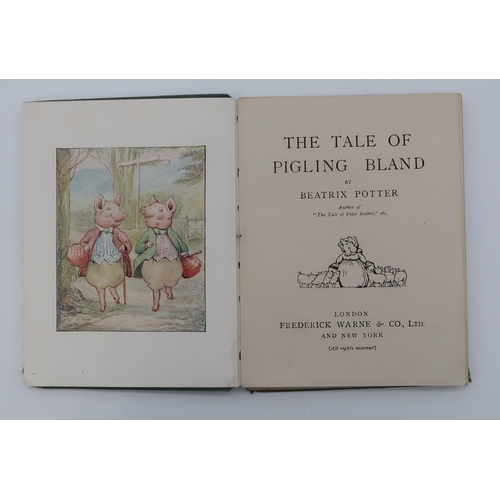 545 - Potter, Beatrix The Tale of Pigling BlandFrederick Warne & Co. Ltd., undated... 