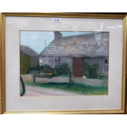 1001 - THORA CLYNE (SCOTTISH 1937-2020) WILDCARD ARTISTS, WINDERMERE Oil on canvas, signed lower right, 59 ... 