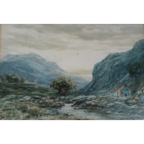 998 - JOHN HAMILTON GLASS (SCOTTISH 1820-1885) Watercolour, signed lower right, 33 x 48cm Togeth... 