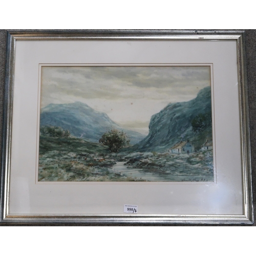 998 - JOHN HAMILTON GLASS (SCOTTISH 1820-1885) Watercolour, signed lower right, 33 x 48cm Togeth... 