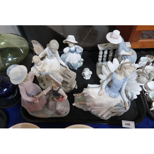 246 - Assorted Nao and other figures