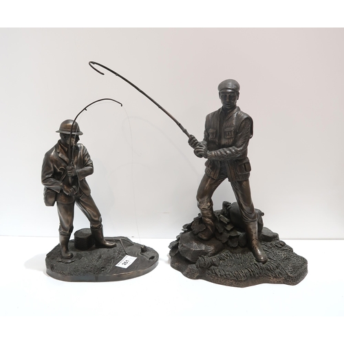 261 - Two Heredities fisherman figures