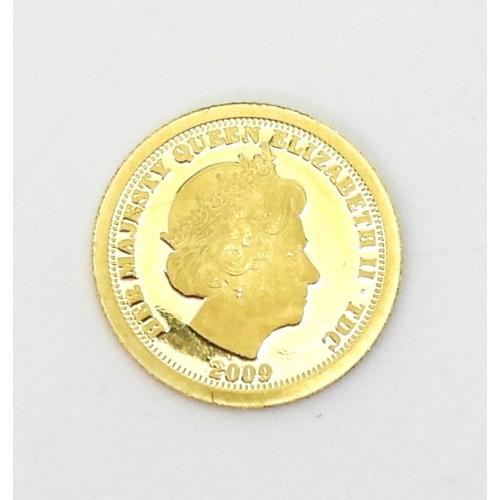 443 - Elizabeth II Half Crown 2009Obverse; head of Queen Elizabeth II right legend around date below ... 