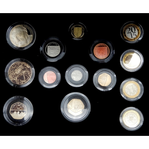 446 - ROYAL MINT COMMEMORATIVE COIN SETS to include the 2000 Time Capsule Uncirculated Tin Set, The 2014 U... 