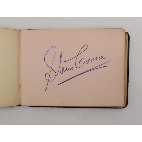 542 - An early-20th century album of sketches and autographs, to include original artwork by Eileen D. Cam... 