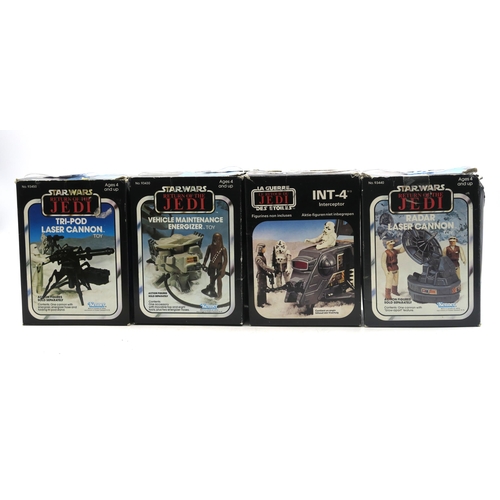 627 - A Kenner Star Wars: Return of the Jedi Tri-Pod Laser Cannon, Radar Laser Cannon, Vehicle Maintenance... 