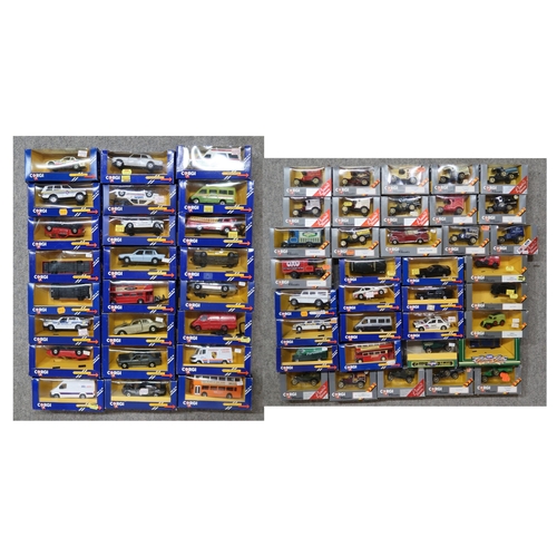 647 - A large quantity of boxed Corgi die-cast model vehicles (2 boxes)