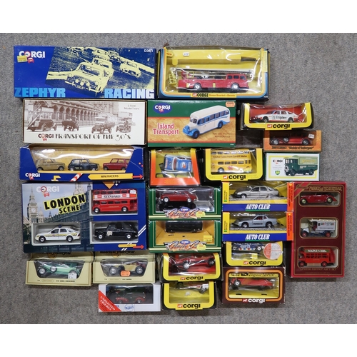 648 - A large quantity of assorted boxed Corgi die-cast vehicles, to include the Collector's Classics seri... 