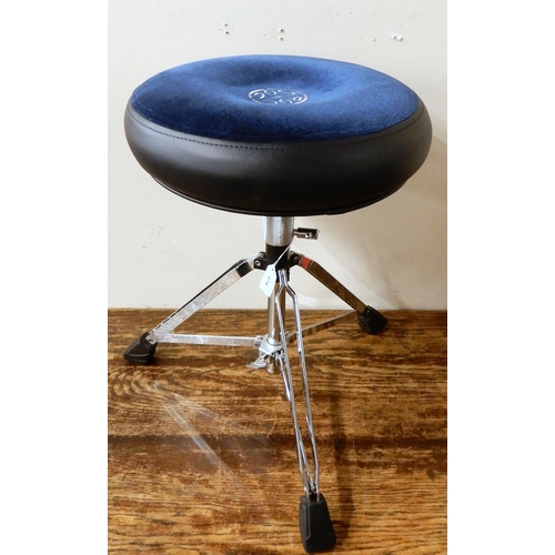 474 - Roc N Soc drum stool in blue