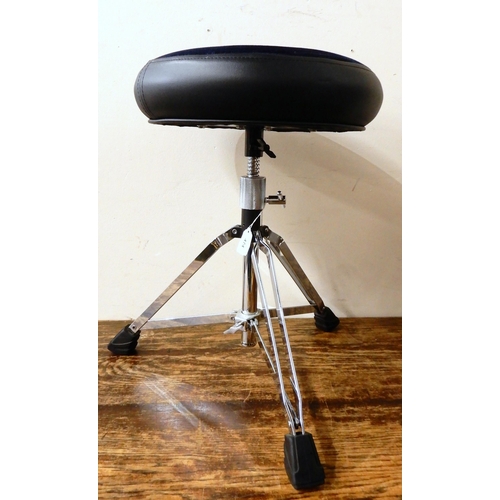 474 - Roc N Soc drum stool in blue