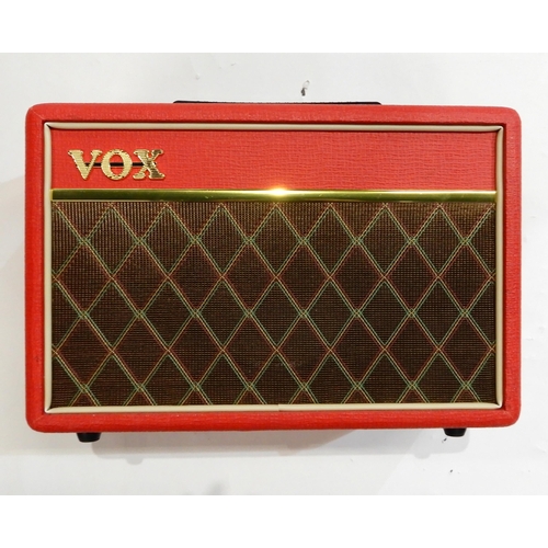 489 - VOX a Vox Pathfinder V9106 guitar amplifier in red