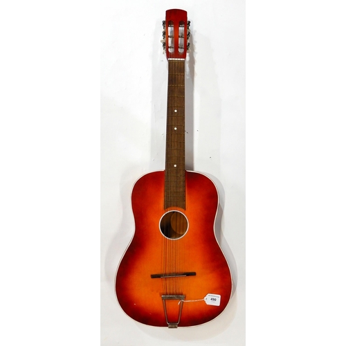 490 - A student guitar in orange burst