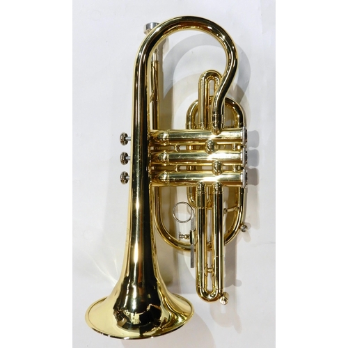 492 - A Cornet by Jupiter with a Jupiter 7C mouthpiece and case