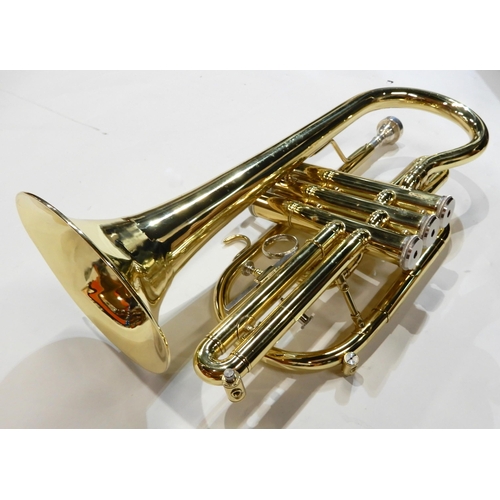 492 - A Cornet by Jupiter with a Jupiter 7C mouthpiece and case