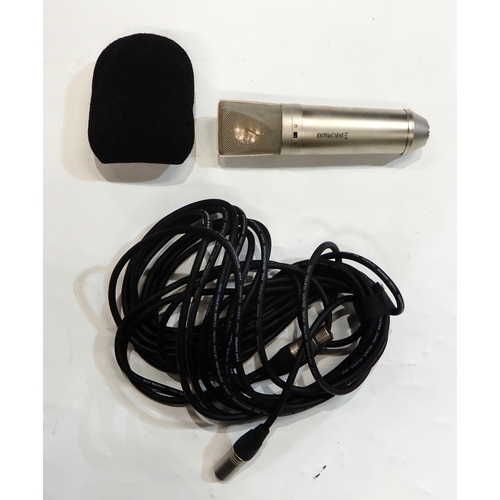 498 - Rode NT2 condenser microphone with case