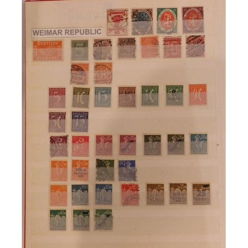 508 - An extensive world wide stamp collection in eighty two albums (82)