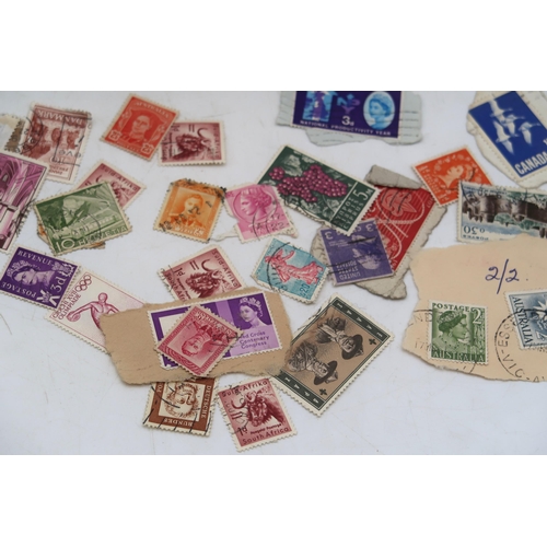 509 - A small collection in an Improved Postage Stamp Album circa 1891 with good G.B. India, Hong Kong, Za... 